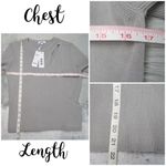 525 America Long Sleeve Layered Cut Out Ribbed Knit Top Women’s Large Photo 4