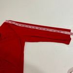 Joseph Ribkoff  Red Ruched Asymmetrical Dress Size 10 US Cocktail Evening Photo 5