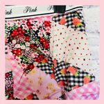 PINK - Victoria's Secret PINK VICTORIA’S SECRET Silky Pajama Shorts Patchwork Gingham Berries Floral M Photo 5