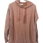 Aerie  Oversized Washed Hoodie Sweatshirt Orange Medium Photo 0