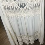 Karen Kane  Cream Lace Blouse Photo 1