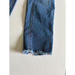 1822 Denim Gap Denim Maternity Jeans Size 26 Distressed Frayed Hem Blue Skinny Photo 1