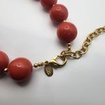 Joan Rivers  Dark Pink & Gold Necklace Photo 3