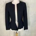 Classic Elements #138 CLASSIQUES ENTIER Black Zip Front blazer Photo 1