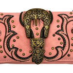 Western Women's Wallet Clutch Pink Photo 0