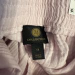 JM Collection Women's Wide Leg Gauze Pants in Lilac Sky size 1X NWT 100% Cotton Photo 11