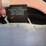 Karbon Purple and Black Fleece Zip Up Sweatshirt Size M Photo 7