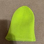 Zyia Lime Green Winter Beanie Photo 3
