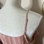 Lulus • striped spaghetti strap dress with ruffle detail Photo 4