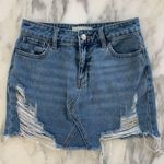PacSun  Vintage 5-Pocket Destroyed Mini Skirt Photo 5