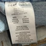 Dear John  Boutique Blue front Stretch Beaded Trim Pocket Jeanne Flare Jeans 27 Photo 12