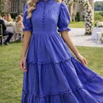 Pomander Place Blue Maxi Dress Cottagecore Ruffle Tiered Old Money Quiet Luxury Photo 1