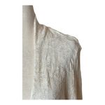 Cut Loose Sweater Women Medium Ivory Textured Open Front Knit Cardigan Boho Photo 6