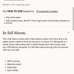 J.Crew  Short-sleeve slip dress in indigo daisy print Photo 3