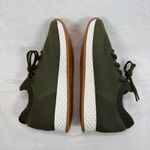 J/Slides Urban Sport Olive Green Knit Sneakers Lace Up Casual‎ Shoes 7W Size 7 Photo 8