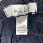Nicole Miller Black Lounge Pants Women’s Size Large Photo 3