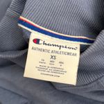 Champion  mock neck dusty blue sweatshirt Photo 4
