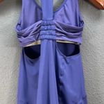 Lululemon  size 10 tank top worn 1x mine is light gray  scoop neck Photo 3