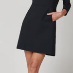 Spanx The Perfect Shift Dress A-line Classic Stretch Ponte Black Plus Size 1X Photo 0