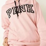 Victoria's Secret  Light Pink Sweatshirt with Black Lettering Photo 0
