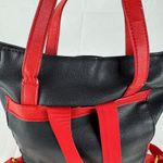 Disney Dani Nicole Mickey Mouse Mini Backpack Bag Red Black Yellow Purse Photo 5