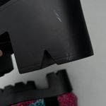 Bumper Chunky Y2K Cheetah Platform Heel Purple Blue Boots Photo 12