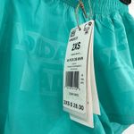 Adidas  size 2XS athletic‎ shorts new with tags blue teal green elastic waist Photo 3