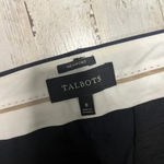Talbots Women's Size 8 Black Newport Straight Leg Workwear Dress Pants Photo 1