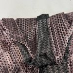 Lulus Flirty Feelings Velvet Mauve Purple Textured Bustier Bodysuit XL Women’s Photo 3