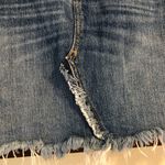 Sanctuary Red Rock Blue Frayed Distressed Mini Jean Denim Skirt 25 Photo 3
