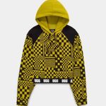 UGG  | RTW Mallory Checkerboard Mallory Cropped Hoodie Photo 9