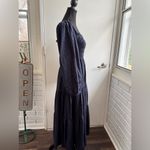 Madewell Lucie Cut Out Back Midi Dress Photo 5