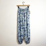Tularosa NWT Belen Pant in Belen Batik Floral Blue Small Photo 4