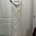 Mac Duggal Ieena For White Off the Shoulder Gown Size 10 US $358 Photo 1