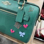 Coach  Rowan Satchel With Diary Embroidery C8280 Photo 4