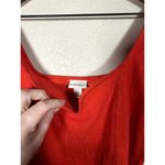 Ava & Viv  Bright Red Fitted Tank Top Size 1X Womens Plus Size Photo 2