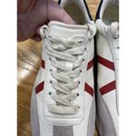 Vince Sneakers Women's White Leather Lace-Up Low Top 8.5 Comfort Shoes S51 Photo 1