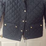 J.Crew Dark navy Quilted Outerwear size small Photo 2