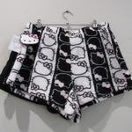 Hello Kitty  Black Fleece Shorts Photo 1