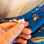 Gap  Blue Pink Sleeveless V-Neck Maxi Sundress Photo 3