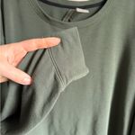 Calia by Carrie Underwood Green Keyhole Back Long Sleeve Blouse Womens L Size L Photo 2