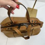 Patricia Nash  Ravi Satchel Bag Slouchy Distressed Brown Leather Chapel Large Photo 7
