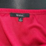 Red Strapless Jumpsuit with‎ Belt and Pockets Photo 3