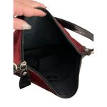 Pulicati Purse Bag Leather Calf Hair Silver Tone Studs Made in Italy READ Photo 5