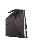 Boohoo  Twisted Front Low V Midi Black Dress Sz 12 NWT Photo 5