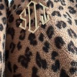 MarleyLilly Elegant Leopard Print Cowl Neck Blouse Photo 5