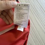 Nike Dri-Fit Run Women's Large Pink Black Mesh Crop Tank Top Photo 3