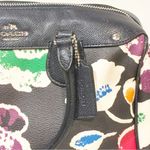 Coach  Flower Mini Satchel 2way Handbag F37491 Multi Color Crossbody Photo 1