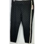 Philosophy Woman 1X Black White Polka Dot Slim Ankle Pants NWT Stretch MSRP $68 Size undefined Photo 2