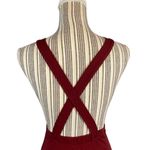 ASOS Maroon Sleeveless Crisscross Opened Back Mini Dress Women Sz 4 Photo 6